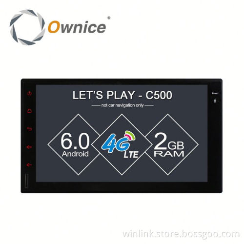 Ownice C500 4 Core multifunction car DVD for universal with Navi WIFI support TV Mirror DAB support dab tpms
